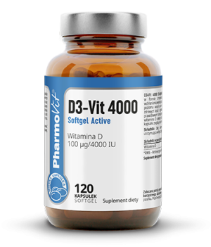 PHARMOVIT D3 4000 J.M 120 SOFTGEL ACTIVE