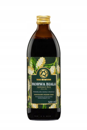 HERBAL MONASTERIUM MORWA BIAŁA SOK 500ML