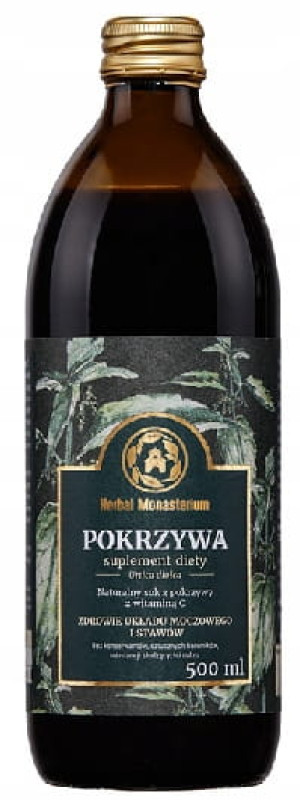 HERBAL MONASTERIUM POKRZYWA SOK 500ML