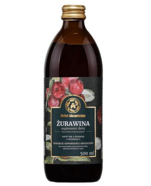 HERBAL MONASTERIUM ŻURAWINA SOK 500ML