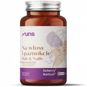 UNS NA WŁOSY I PAZNOKCIE 60 VEGE KAPS