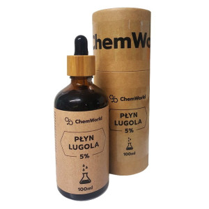 CHEM WORLD PŁYN LUGOLA 5% JOD W JODKU POTASU 100ML
