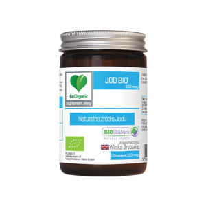 BEORGANIC JOD BIO 150MCG 100TABL