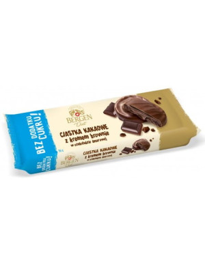BERGEN BROWNIE CIASTKA BEZ DODATKU CUKRU W POLEWIE