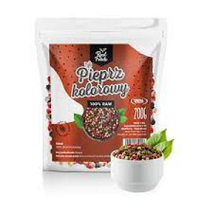 REAL FOODS PIEPRZ KOLOROWY ZIARNO 200G