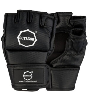 OCTAGON RĘKAWICE MMA KEVLAR BLACK