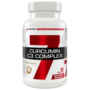 7NUTRITION CURCUMIN C3 COMPLEX 500MG 60KAPS