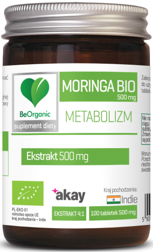 BEORGANIC MORINGA BIO 100TABL