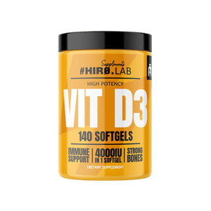 HIRO.LAB VITAMIN D3 4000 140 SOFTGELS WITAMINA D3
