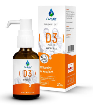 AVITALE D3 2000 Z LANOLINY 30 ML