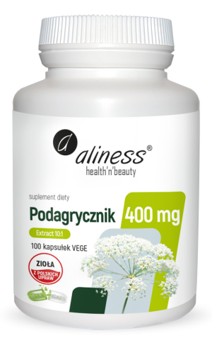 ALINESS PODAGRYCZNIK 400MG 100KAPS