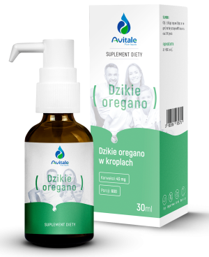 AVITALE DZIKIE OREGANO W KROPLACH 30ML