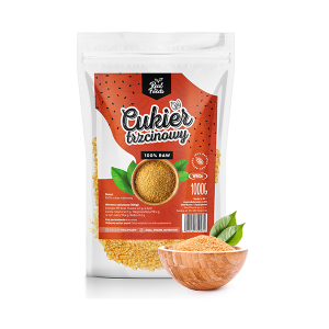 REAL FOODS CUKIER TRZCINOWY 1000G