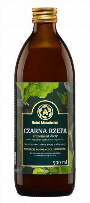 HERBAL MONASTERIIUM CZARNA RZEPA SOK 500ML