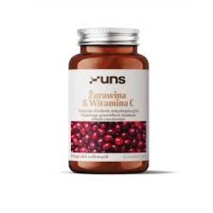 UNS ŻURAWINA & WITAMINA C 60 VEGE KAPS
