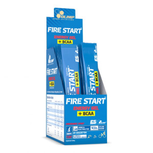 OLIMP FIRE START ENERGY GEL+ BCAA - 36G ZIELONE J
