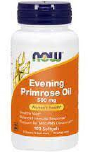 NOW EVENING PRIMROSE 500MG 100KAPS