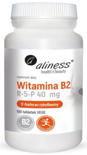 ALINESS B2 R-5-P (RYBOFLAWINA) 40MG 100VEGE TABS