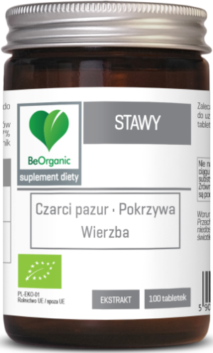 BEORGANIC STAWY 400MG 100 TABS