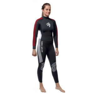 Ascan Neoprenanzug Wave 5 mm Backzip