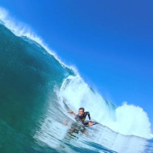 FLOOD Bodyboard Usurper 41 Red Orange