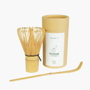 Zestaw chasen jasny + chashaku jasne