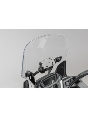 Uchwyt GPS do szybkiego demontażu SW-MOTECH do poprzeczek o średnicy Ø 10/12 mm modele Aprilia, BMW, CF Moto, Ducati, Hondy, Kawasaki, Moto Guzzi, Su