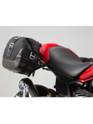 Zestaw sakw bocznych Legend Gear 13,5/9,8 l i stelaży SLC DUCATI MONSTER 797 (16-)