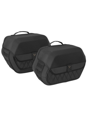 Sakwy boczne motocyklowe SW-MOTECH Legend Gear LH1 czarne [poj.: 2 x 19.5 l; bez zestawu mocującego]