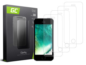 4x Szkło hartowane GC Clarity do telefonu iPhone 5 / 5S / 5C / SE