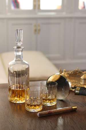 Kryształowy zestaw do whisky