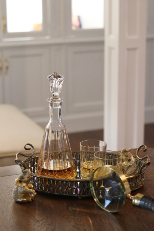 Kryształowy zestaw do whisky