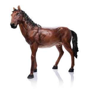 Figura Do Szopki Bożonarodzeniowej - Koń Ignacy - 90 cm - Grande