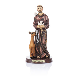 Figurka - św. Franciszek z Asyżu - 23 cm