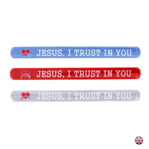 Opaska - odblask - JESUS, I TRUST IN YOU