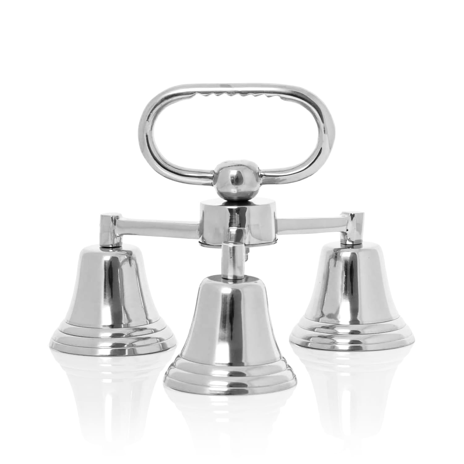 Dzwonki potrójne - mosiądz - nikiel