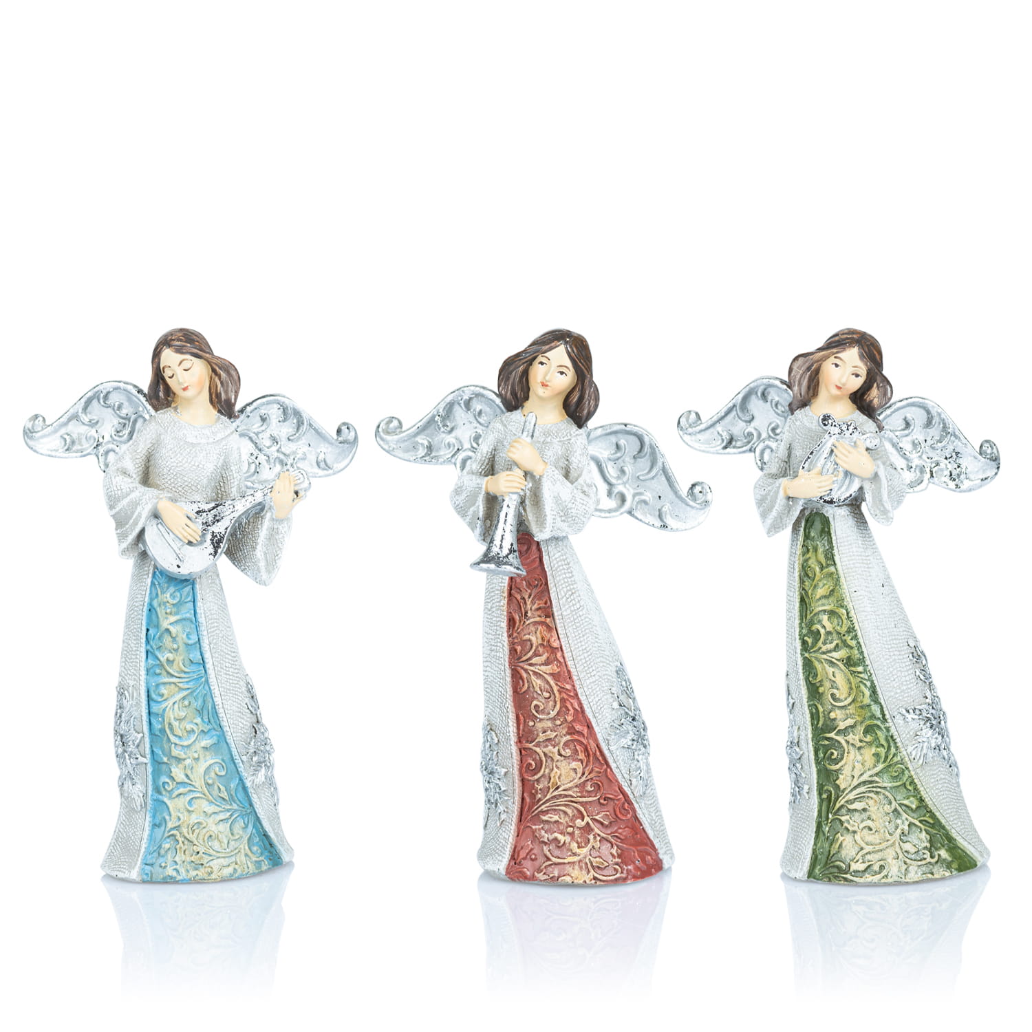 Figurka - Aniołek z Instrumentem - 11,5 cm - Decorato - Wybór wariantu
