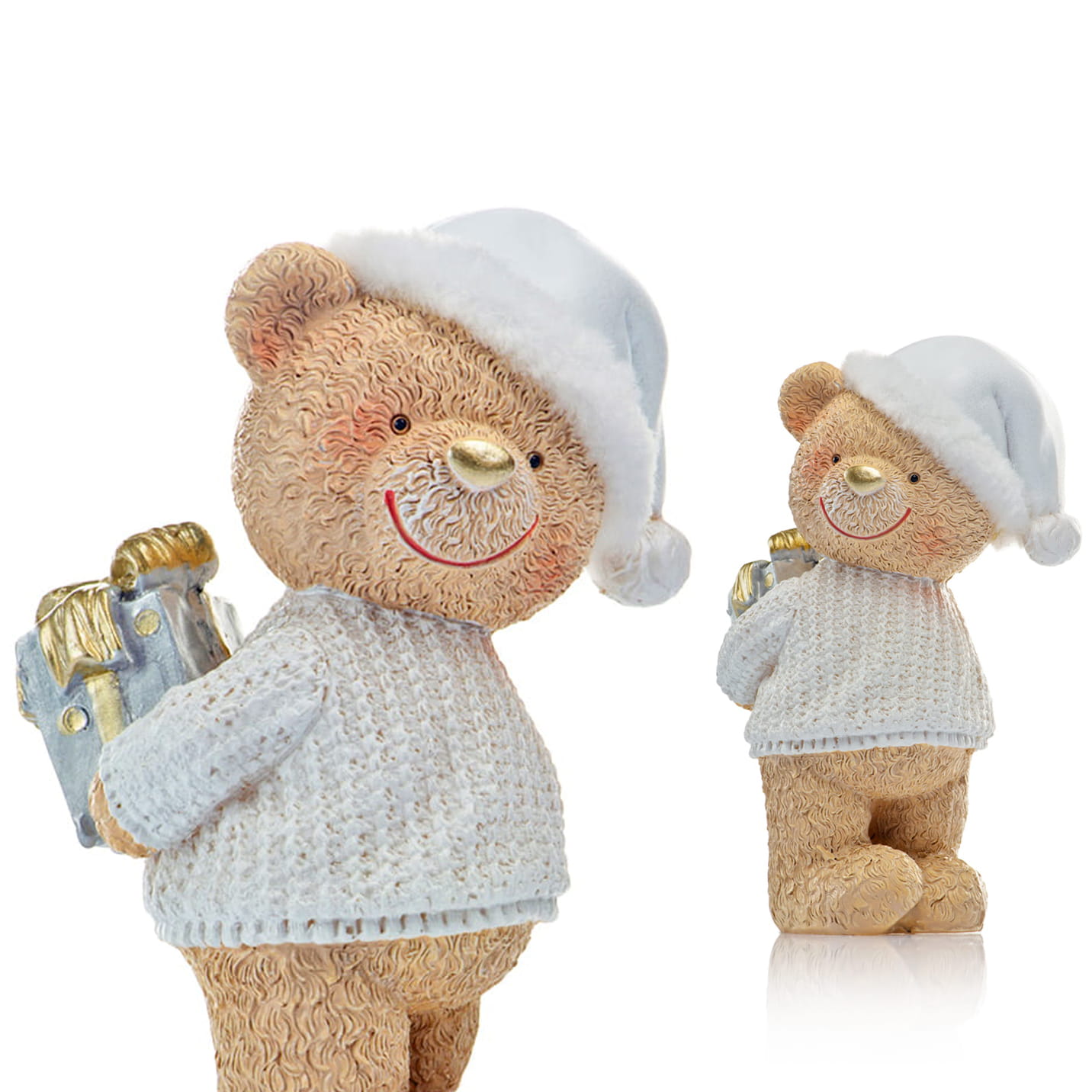 Figurka - Miś Z Ukrytym Prezentem - 13 Cm - Favola