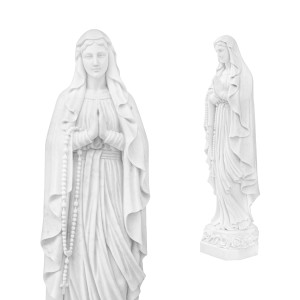 Figura - marmur - Matka Boża Różańcowa - 180 cm