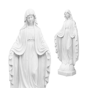 Figura - marmur - Matka Boża Niepokalana - 80 cm