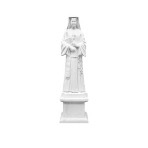 Figura - marmur - św. Faustyna - 120 cm