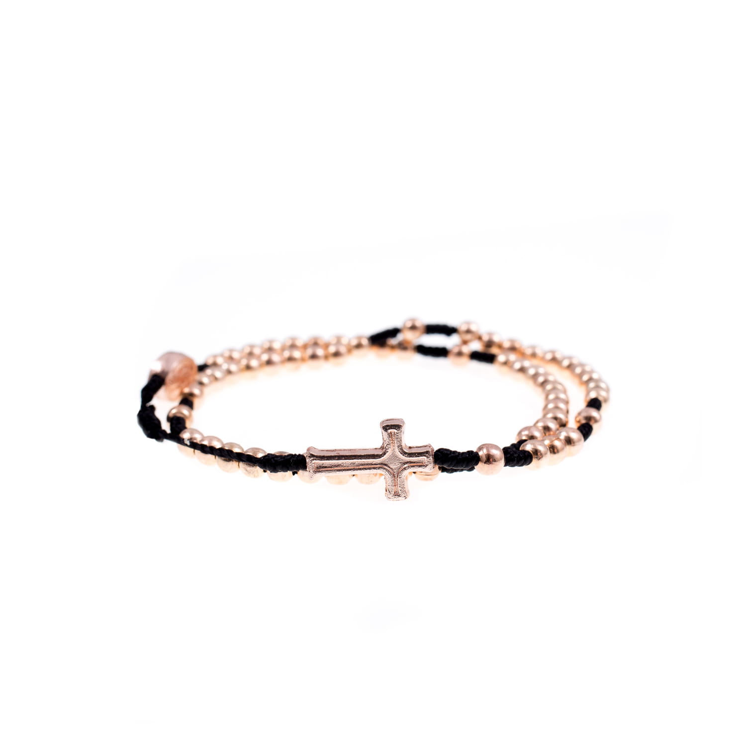 Minimalistyczna Bransoletka - Różaniec Na Rękę - Metal - 4 mm - Cromo - Wybór kolorów