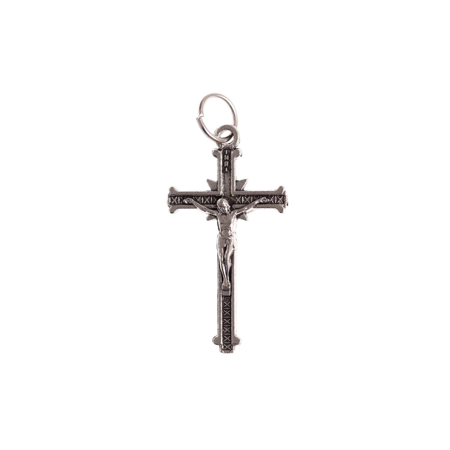 Krzyżyk - Metal - Zawieszka 3,5 cm