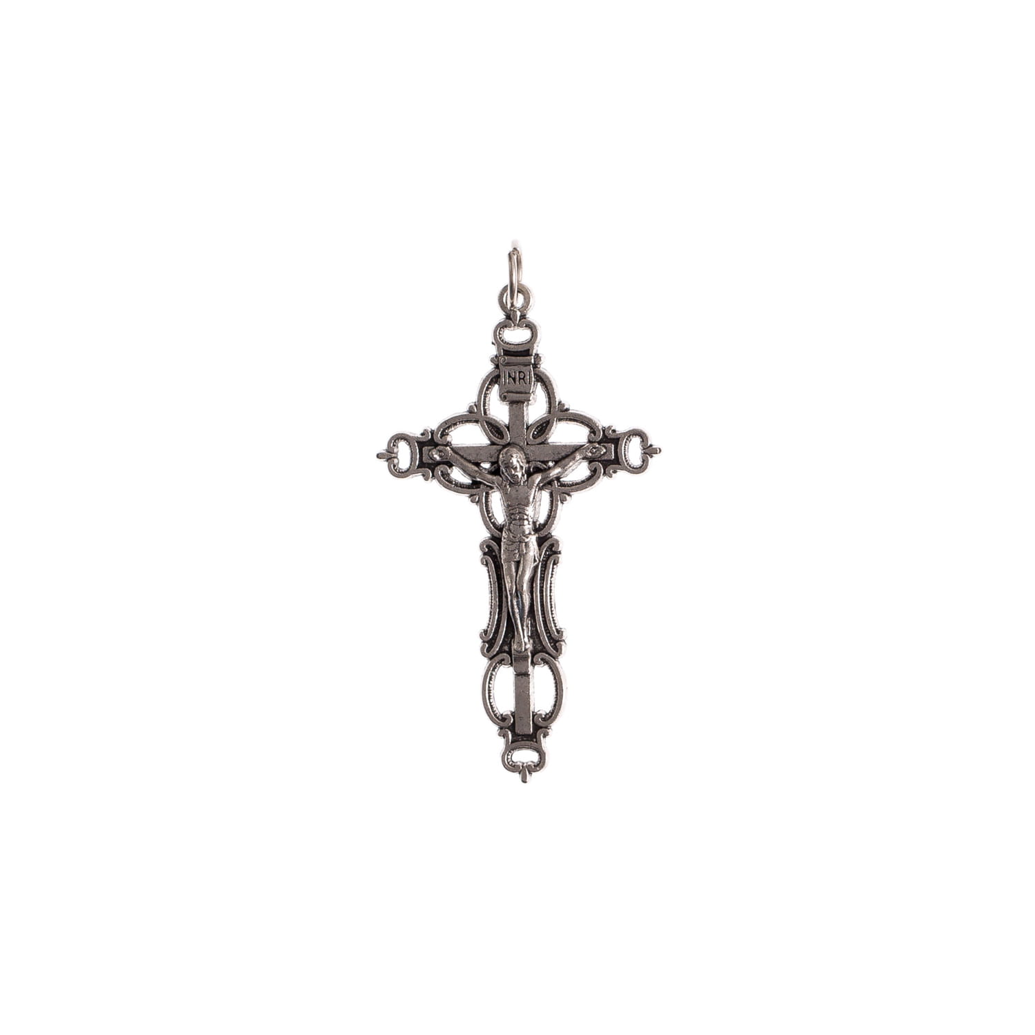 Krzyżyk - Metal - Zawieszka 6 cm