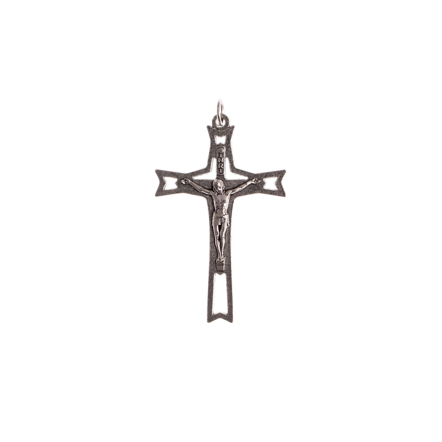 Krzyżyk - Metal - Zawieszka 6 cm