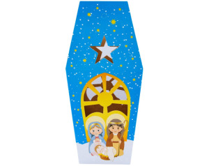 Lampion Papierowy Składany