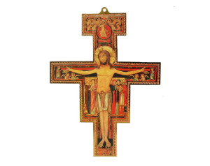 Krzyż franciszkański 40x29