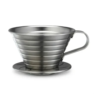 Tiamo dripper stalowy 1-4 filiżanki