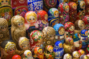Fototapeta Moskwa Matrioska