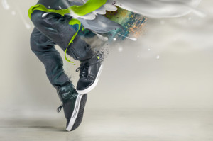 Fototapeta Breakdance Modern dance pose